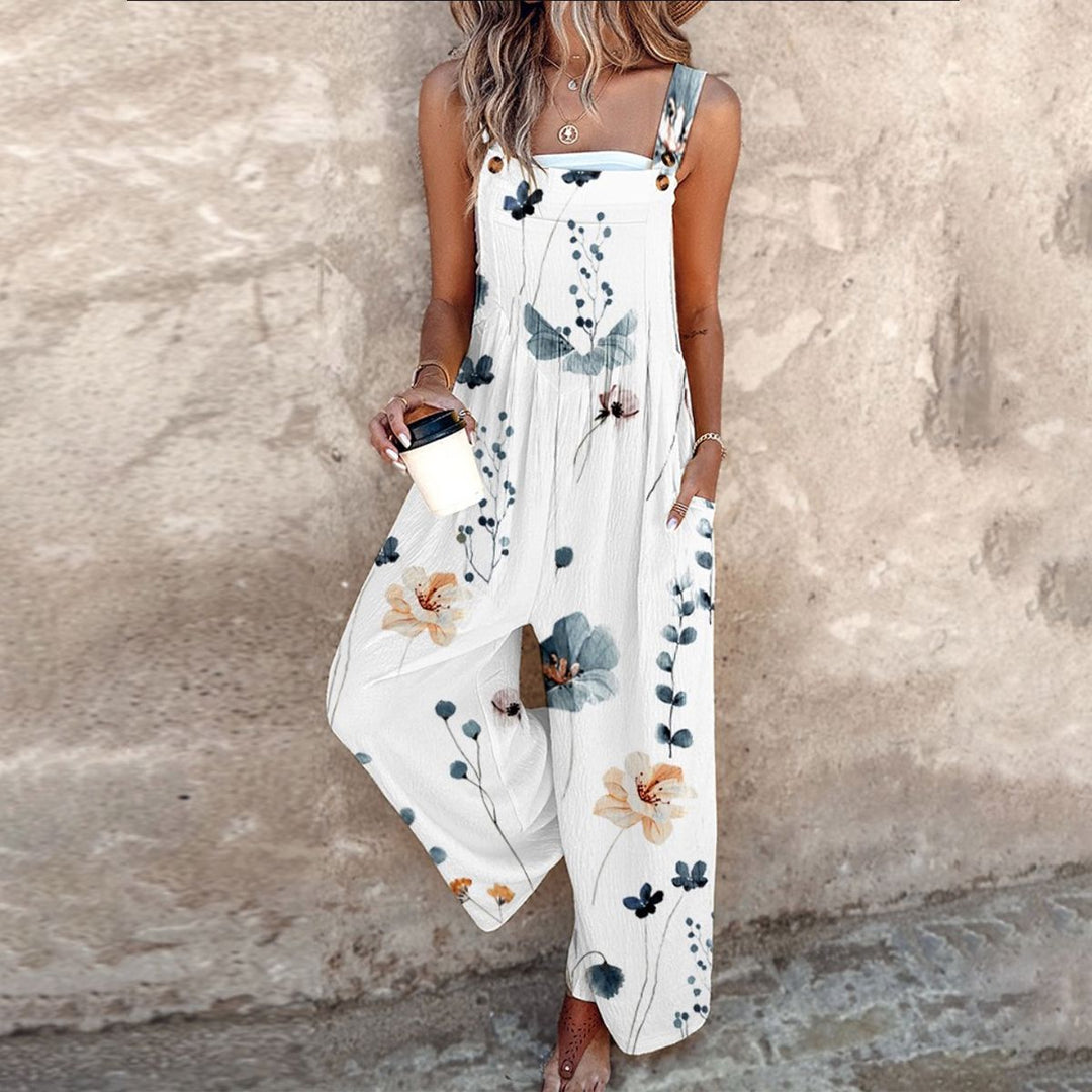 ADELINE™ – Comfortable Printed Overalls