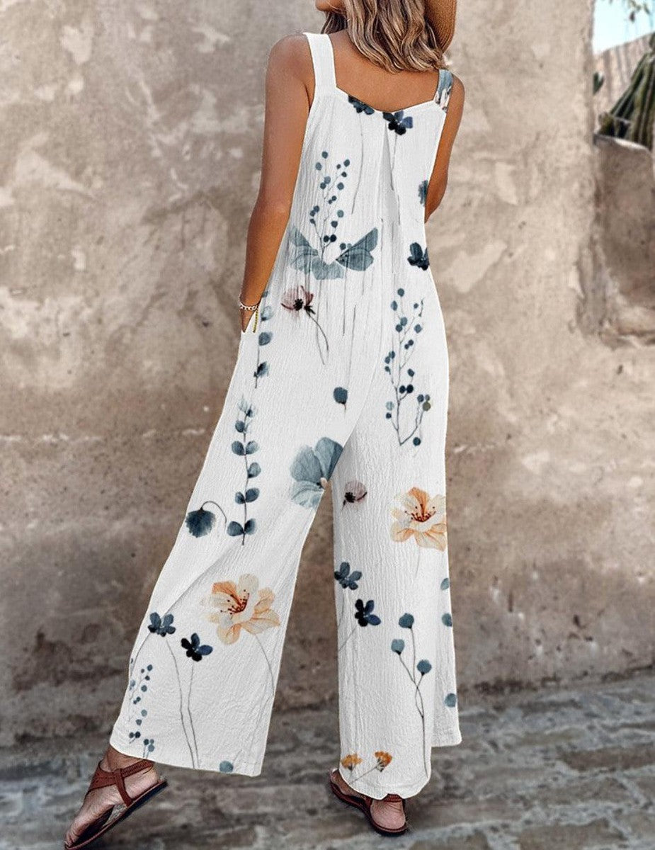 ADELINE™ – Comfortable Printed Overalls
