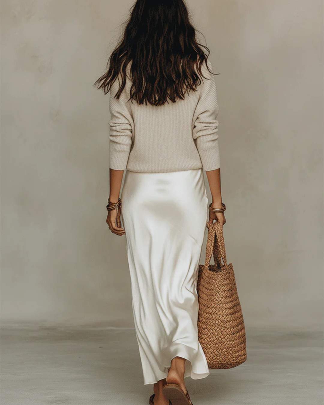 LAUREN™ - Slip Dress & Knit Set