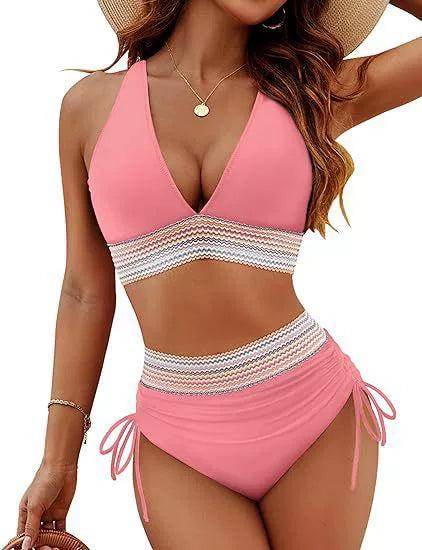 ISALINE™ – Striped Swim Set
