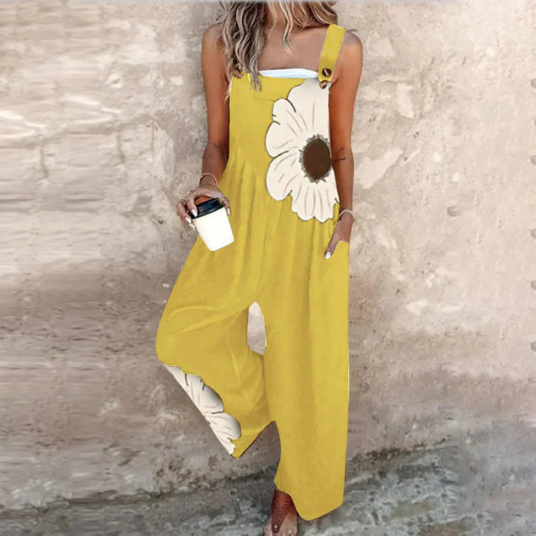 ADELINE™ – Comfortable Printed Overalls