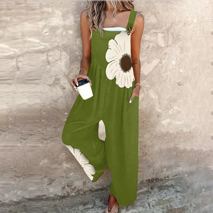 ADELINE™ – Comfortable Printed Overalls