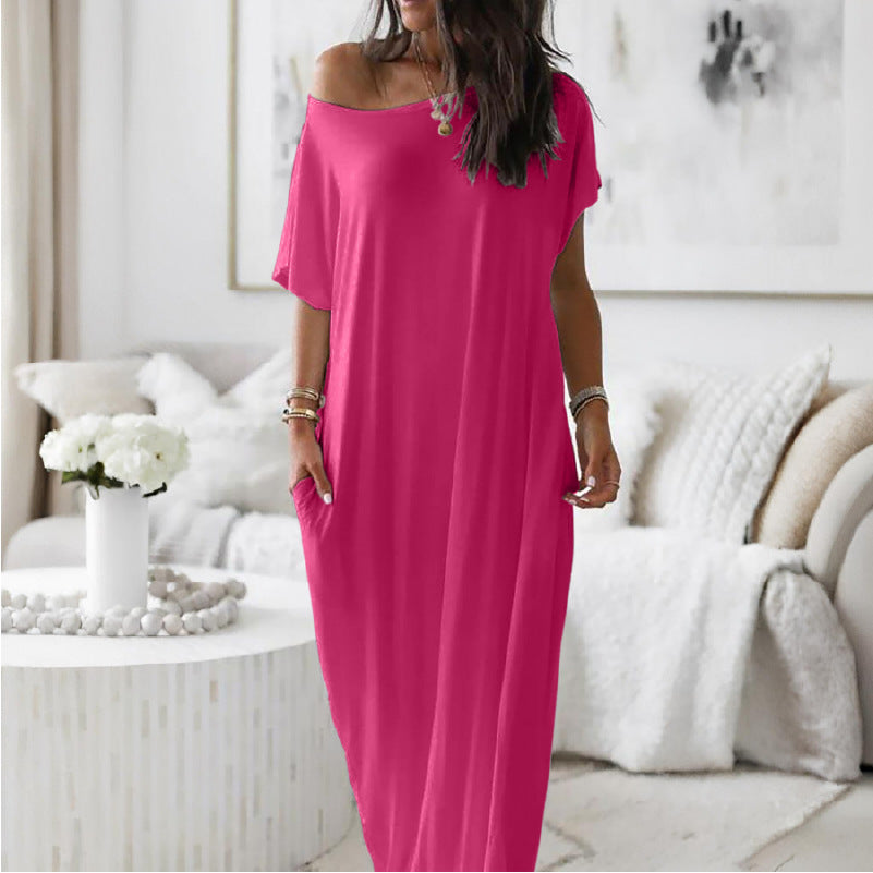 ALIZÉE™ – Off-Shoulder Maxi Dress