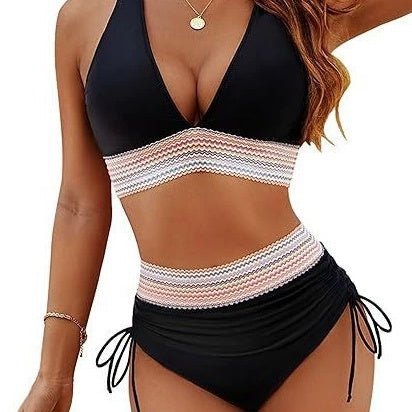 ISALINE™ – Striped Swim Set