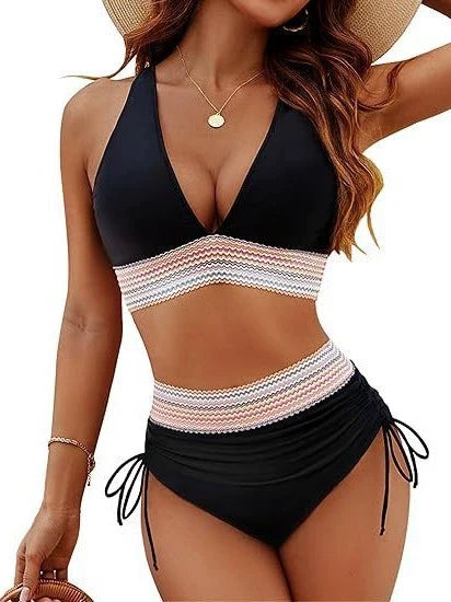 ISALINE™ – Striped Swim Set