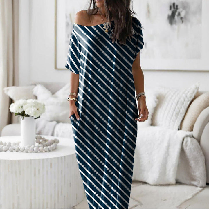 ALIZÉE™ – Off-Shoulder Maxi Dress