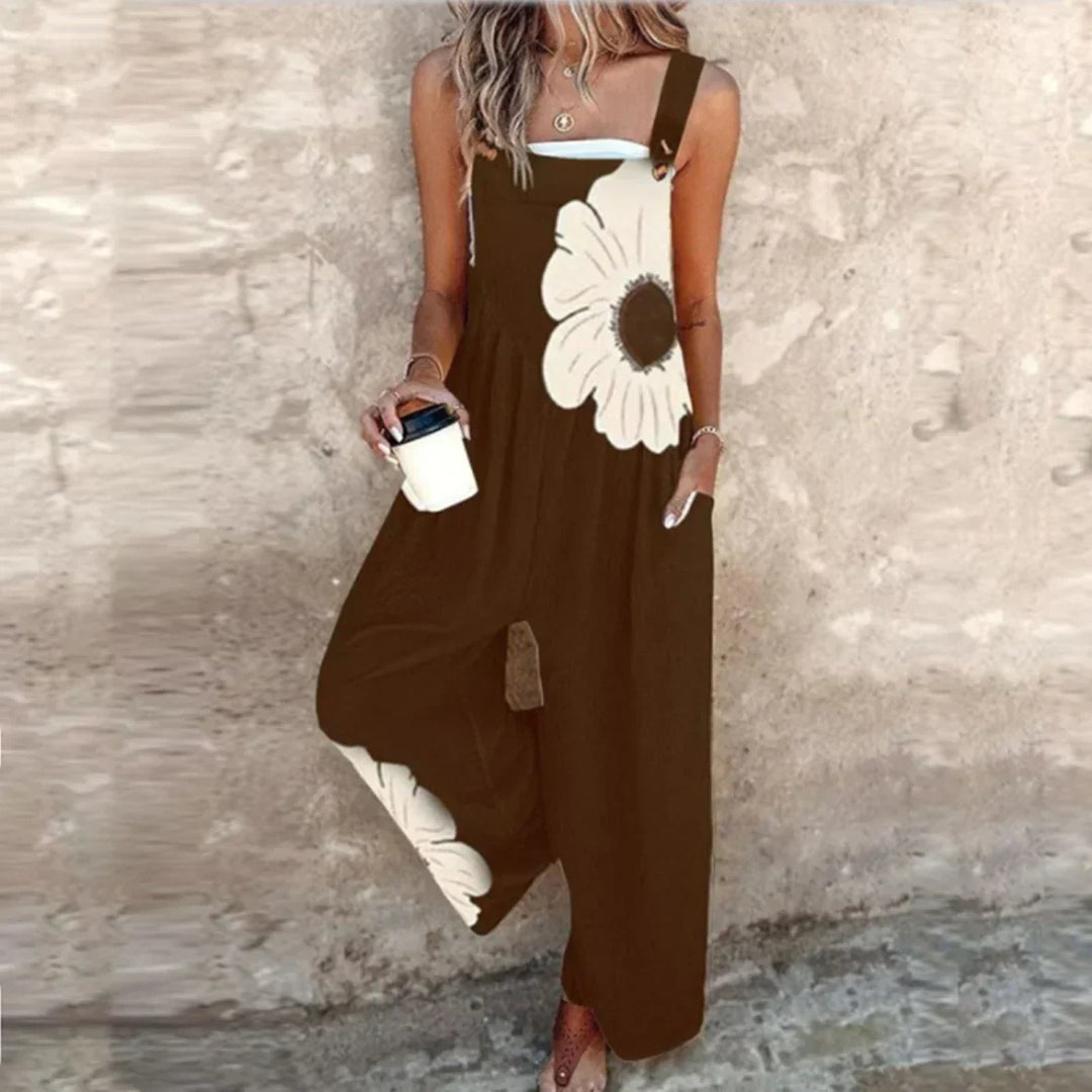 ADELINE™ – Comfortable Printed Overalls