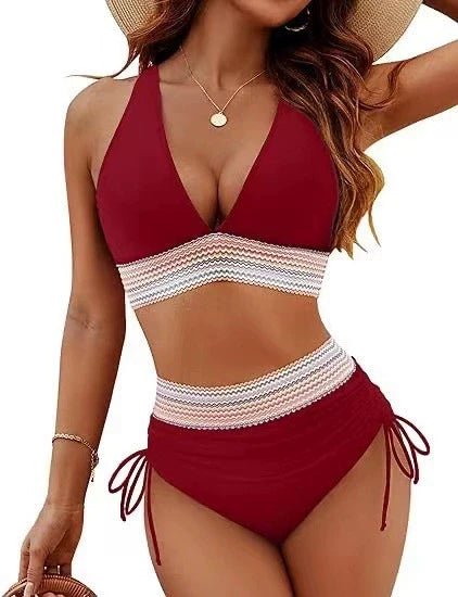 ISALINE™ – Striped Swim Set
