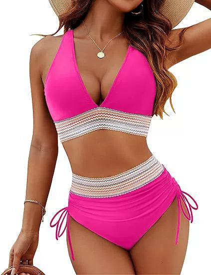 ISALINE™ – Striped Swim Set