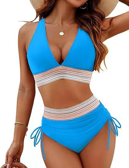 ISALINE™ – Striped Swim Set