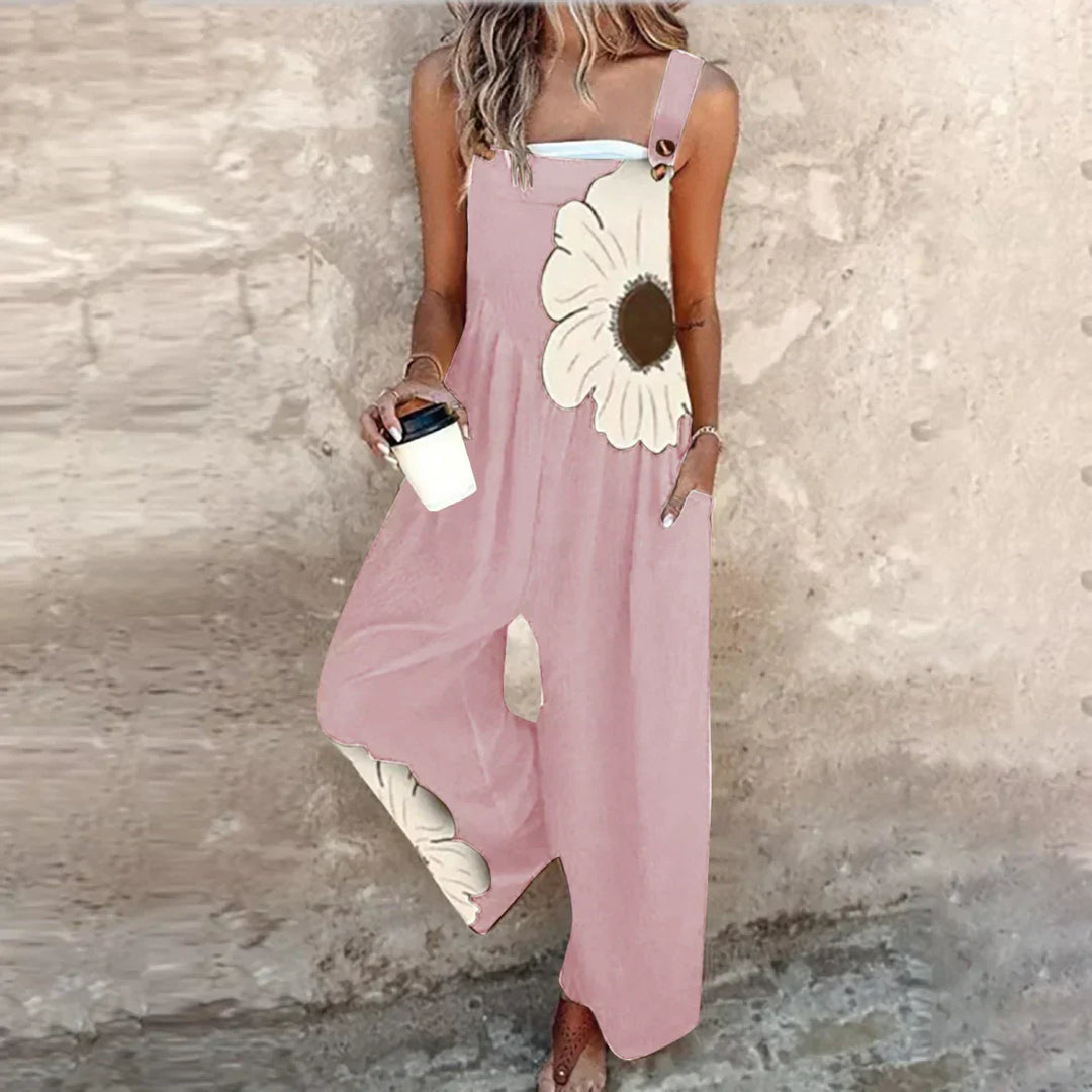 ADELINE™ – Comfortable Printed Overalls