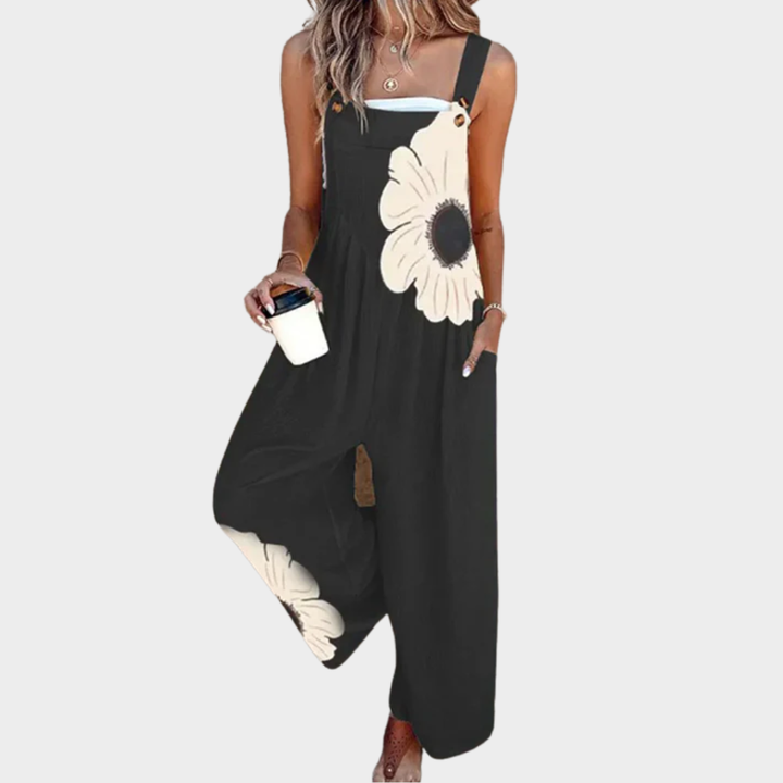 ADELINE™ – Comfortable Printed Overalls