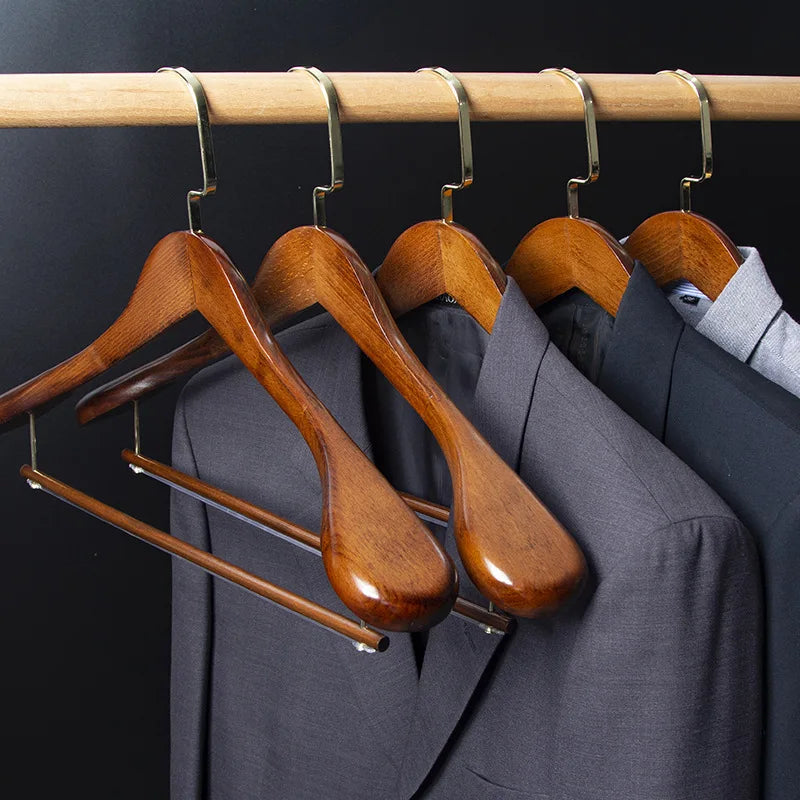 HARLOW™ – Luxury Walnut Hangers