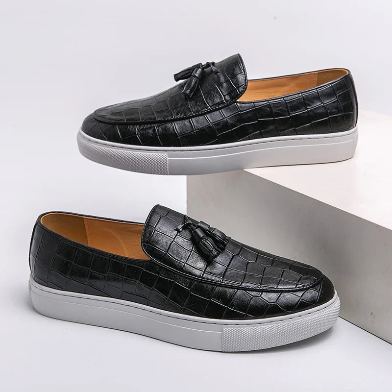 VALÉRON™ – Premium Leather Loafers