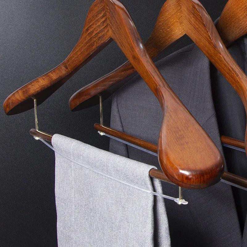 HARLOW™ – Luxury Walnut Hangers