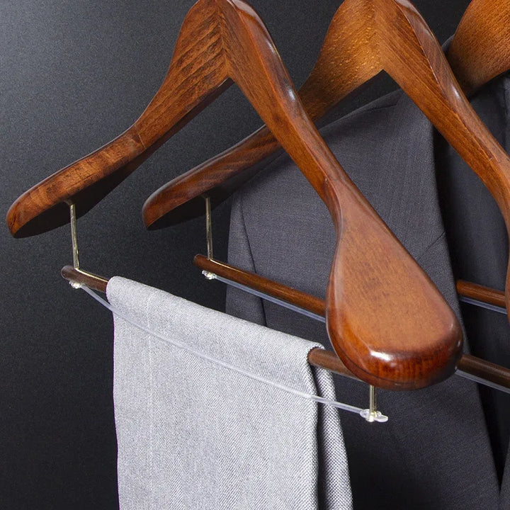 HARLOW™ – Luxury Walnut Hangers