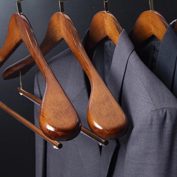 HARLOW™ – Luxury Walnut Hangers
