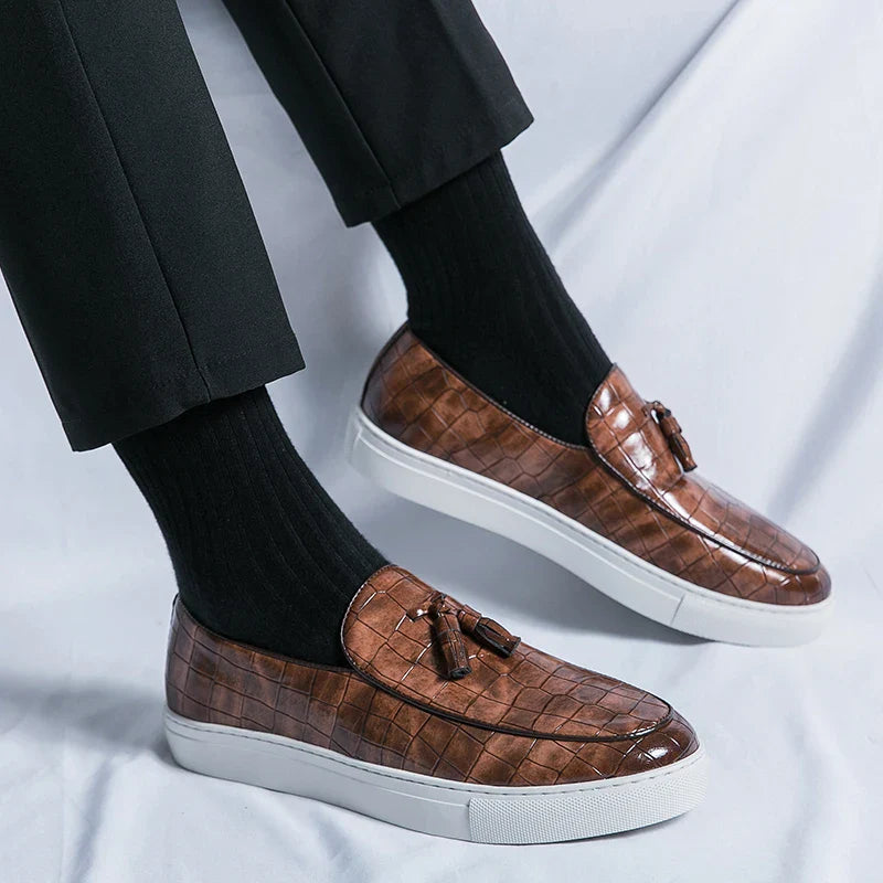 VALÉRON™ – Premium Leather Loafers