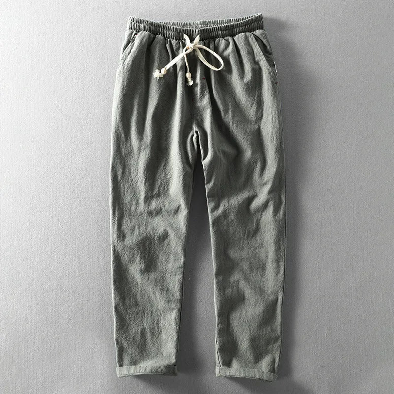 ARMAND™ – Linen Blend Trousers