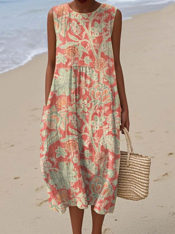 ROSALIE™ - Floral Midi Dress