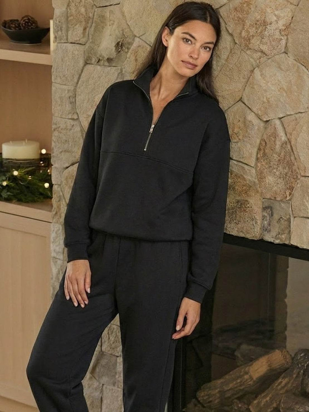 CECILIA™ -  Cotton-Blended Two-Piece Tracksuit