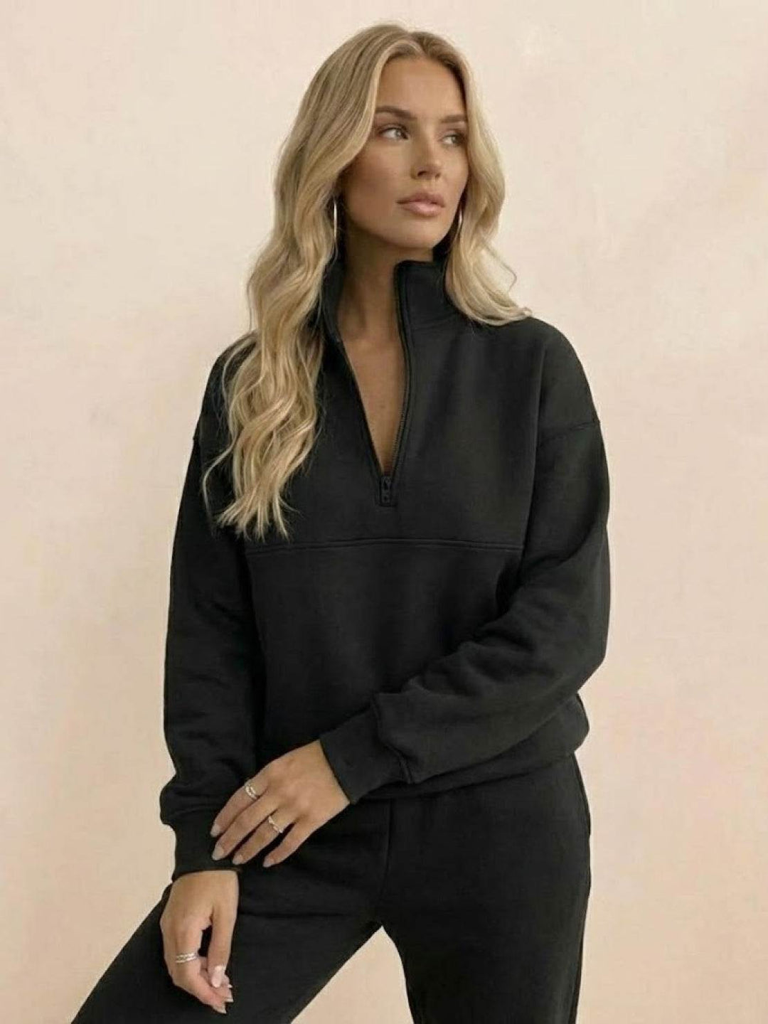 CECILIA™ -  Cotton-Blended Two-Piece Tracksuit