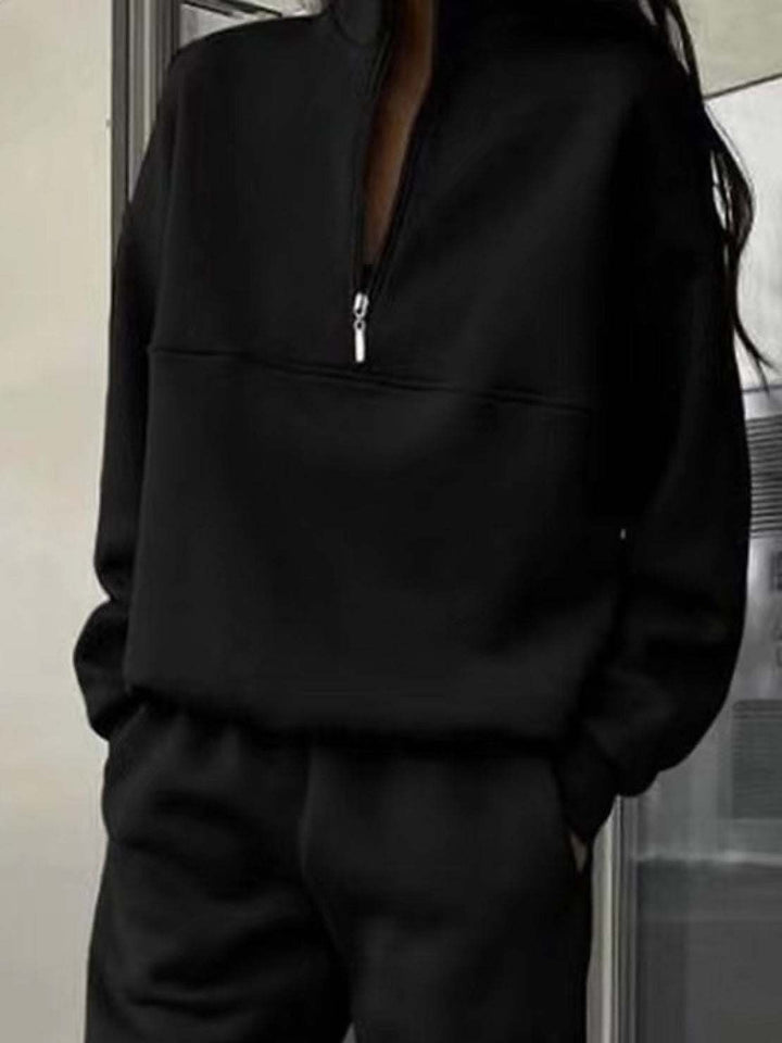 CECILIA™ -  Cotton-Blended Two-Piece Tracksuit