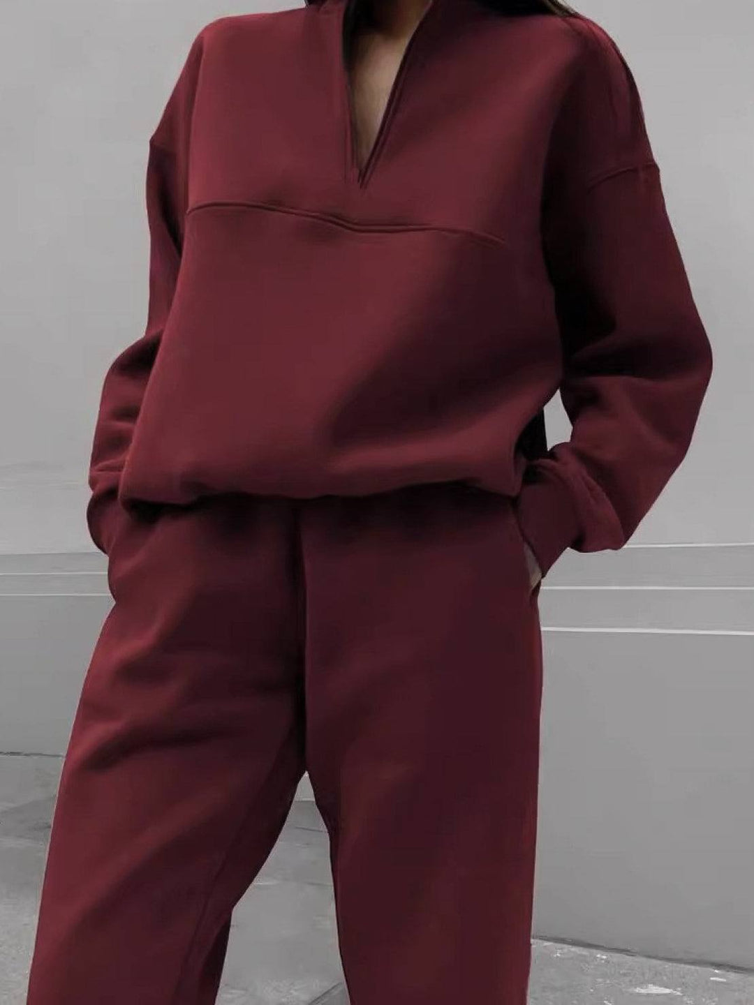 CECILIA™ -  Cotton-Blended Two-Piece Tracksuit