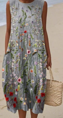 ROSALIE™ - Floral Midi Dress