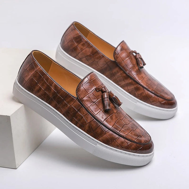 VALÉRON™ – Premium Leather Loafers