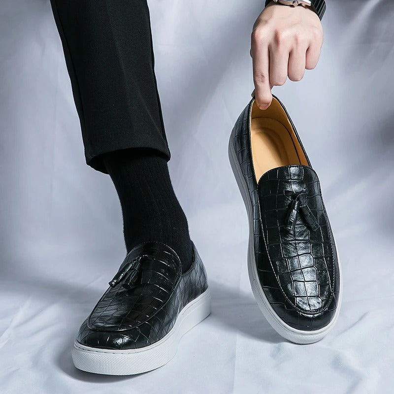 VALÉRON™ – Premium Leather Loafers