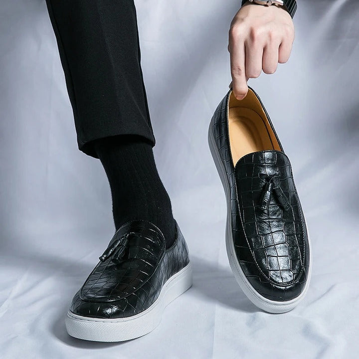 VALÉRON™ – Premium Leather Loafers