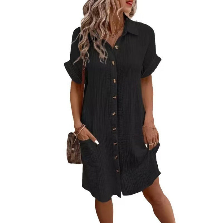 NORA™ - Effortless Shirt Dress